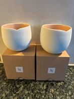 Nespresso Origin Lungo Kopjes - Set van 2, Ophalen of Verzenden, Zo goed als nieuw, Effen, Kop(pen) en/of Schotel(s)
