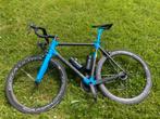 Colnago racefiets, blauw en zwart C60 carbon mat 56s, Overige merken, 28 inch, Gebruikt, Carbon