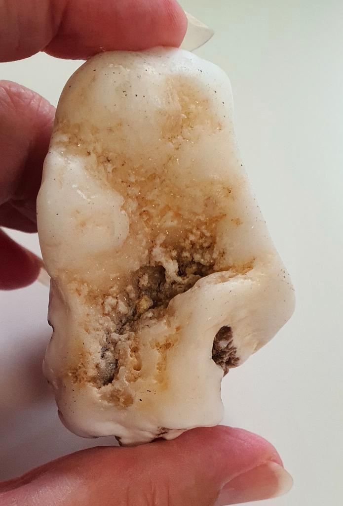 Honey and Cream Azeztuliet!, Verzamelen, Mineralen en Fossielen, Mineraal, Verzenden