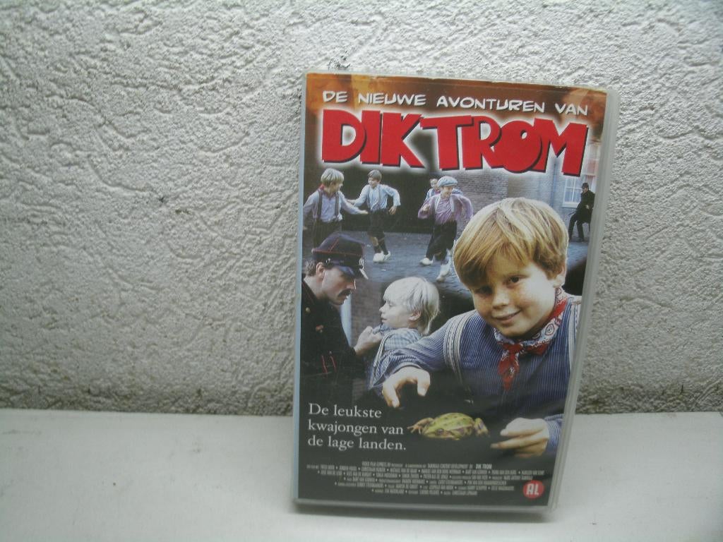 vhs 111a dik trom de leukste kwajongen, Alle leeftijden, Kinderprogramma's en -films, Overige typen, Ophalen of Verzenden