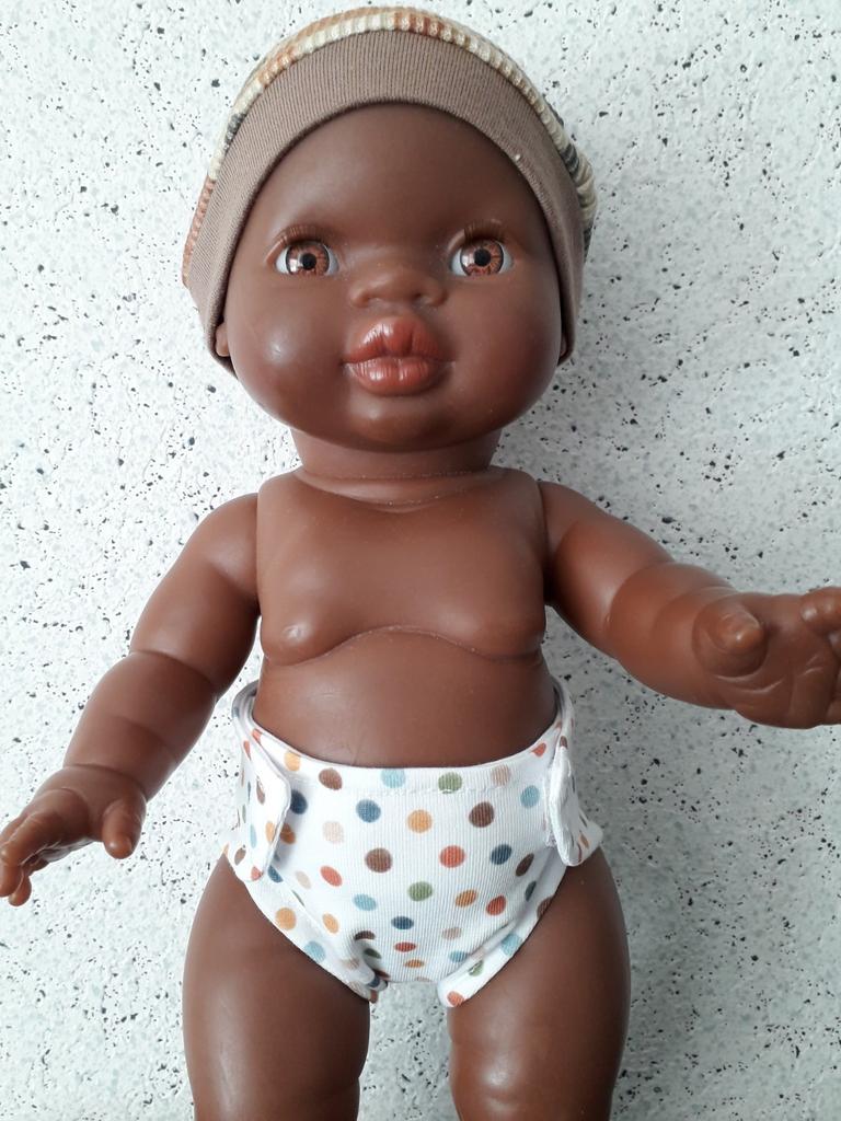 Poppenkleertjes babypop 34 cm, Ophalen of Verzenden, Nieuw, Babypop