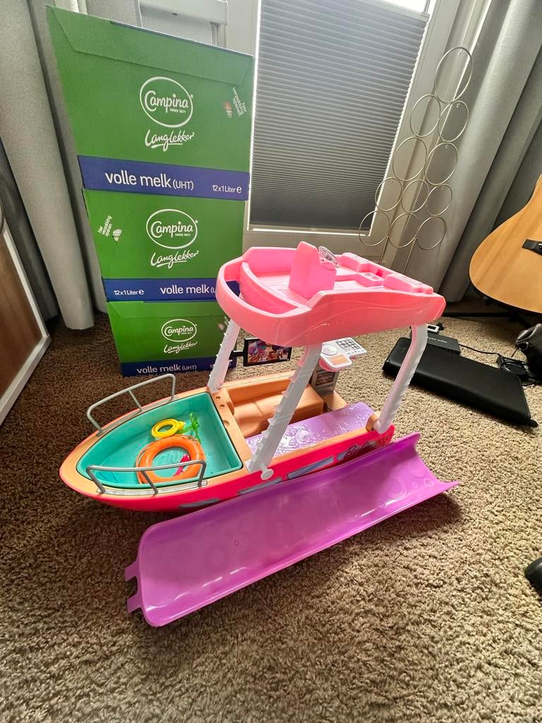 Barbie boot met glijbaan, Kinderen en Baby's, Ophalen, Gebruikt, Meisje