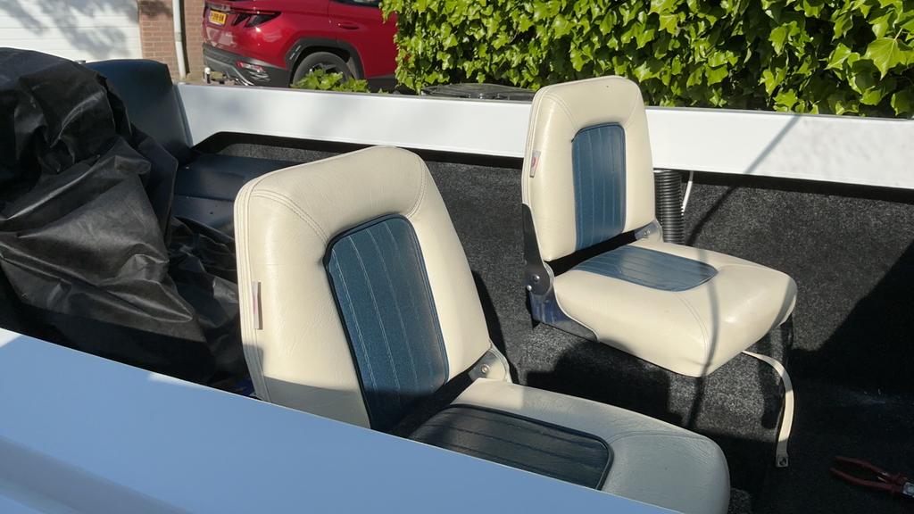 Bootstoelen aplha setje van 2 stoelen, Ophalen, Zo goed als nieuw, Motor en Techniek, Motorboot