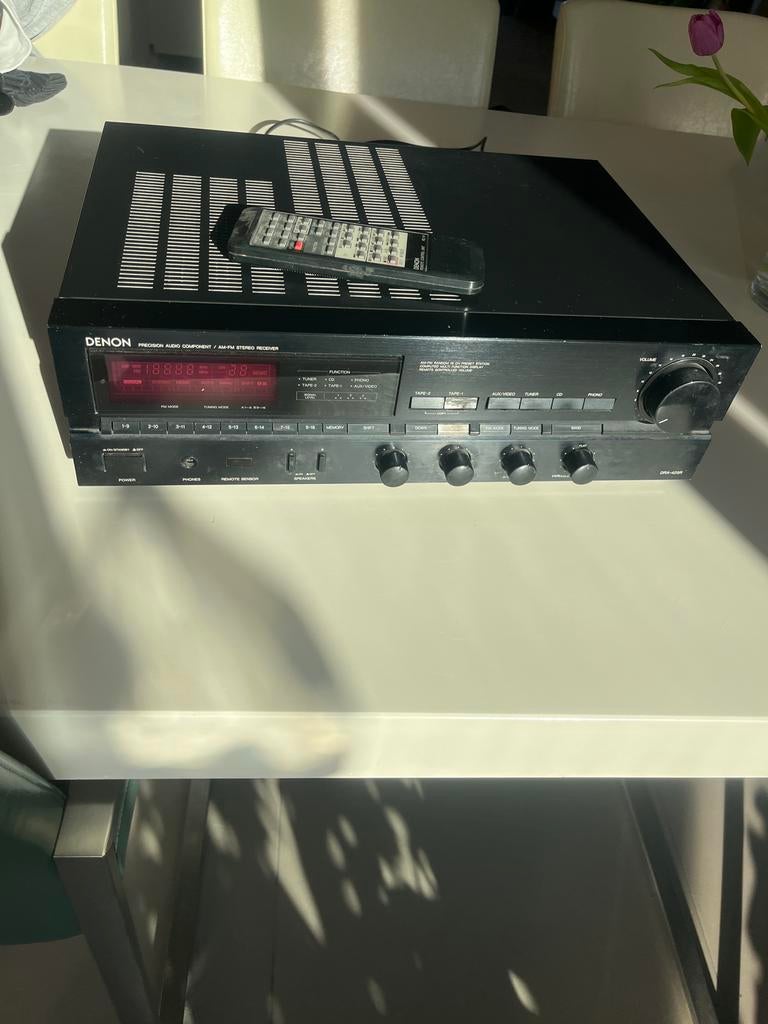 Denon DRA-425r Stereo Receiver - Vintage Hifi, Gebruikt, Denon, Ophalen of Verzenden, Minder dan 60 watt