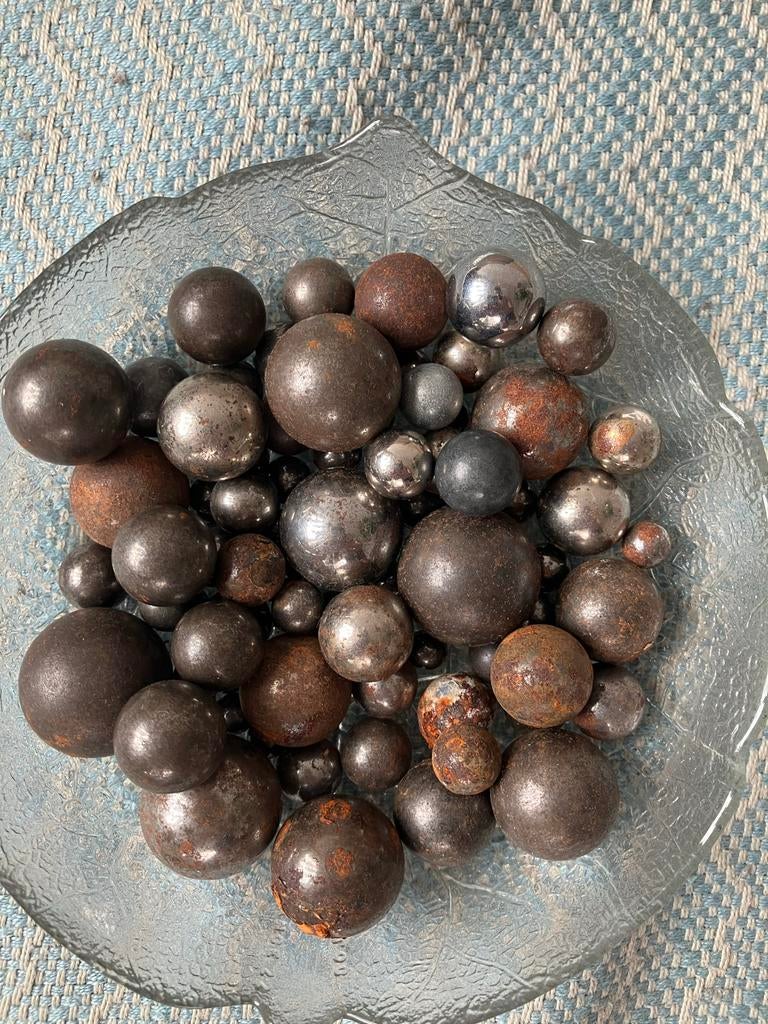 Knikkers kogels, verschillende maten, Ophalen, Gebruikt