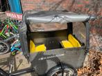 Babboe bakfiets met huif, Fietsen en Brommers, Fietsen | Bakfietsen, Ophalen, Gebruikt, 4 kinderen of meer, Huif
