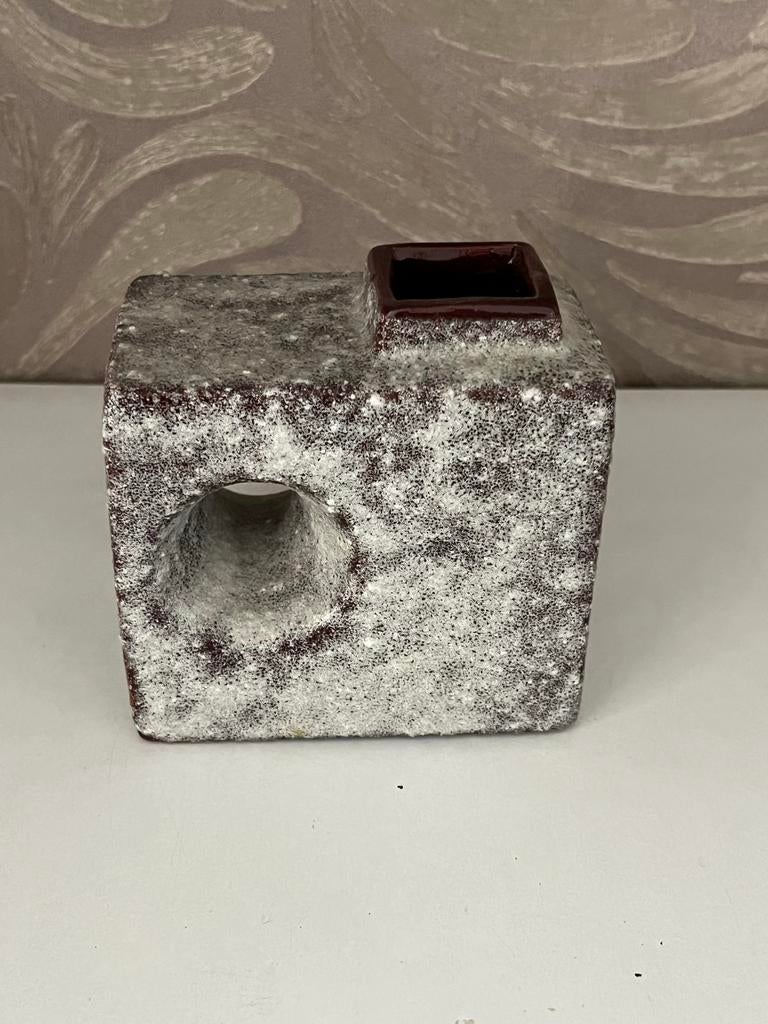 Vaas Afina Rijnsburg blokvaasje, Ophalen of Verzenden