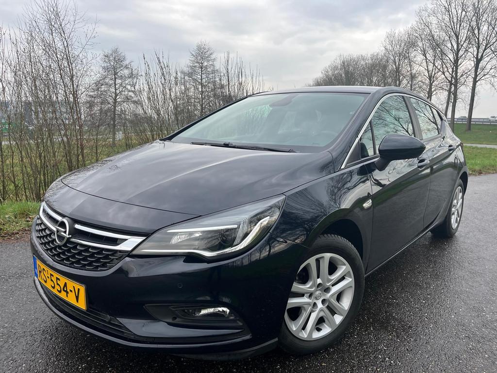 Opel Astra 1.0 Online Edition (bj 2018), Gebruikt, Euro 6, Blauw, 610 kg