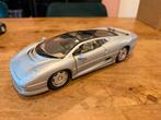 Jaguar XJ220 Modelauto - Zilverkleurig - Maisto 1:18, Hobby en Vrije tijd, Modelauto's | 1:18, Ophalen of Verzenden, Zo goed als nieuw