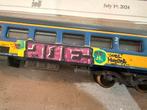 LIMA H0 NS trein wagon ! Graffiti “ JOE MONSTER “, Ophalen, Gelijkstroom, Wagon, Lima