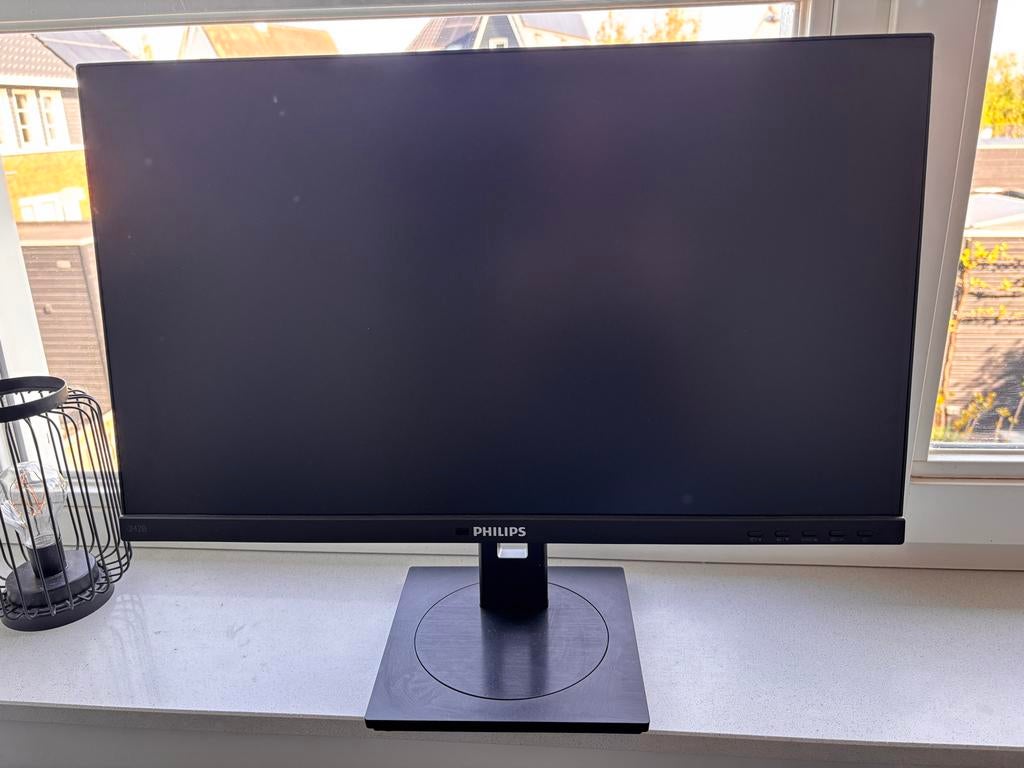 Philips 242B1 24 inch Full HD Monitor, Ophalen, In hoogte verstelbaar, Full HD, Zo goed als nieuw