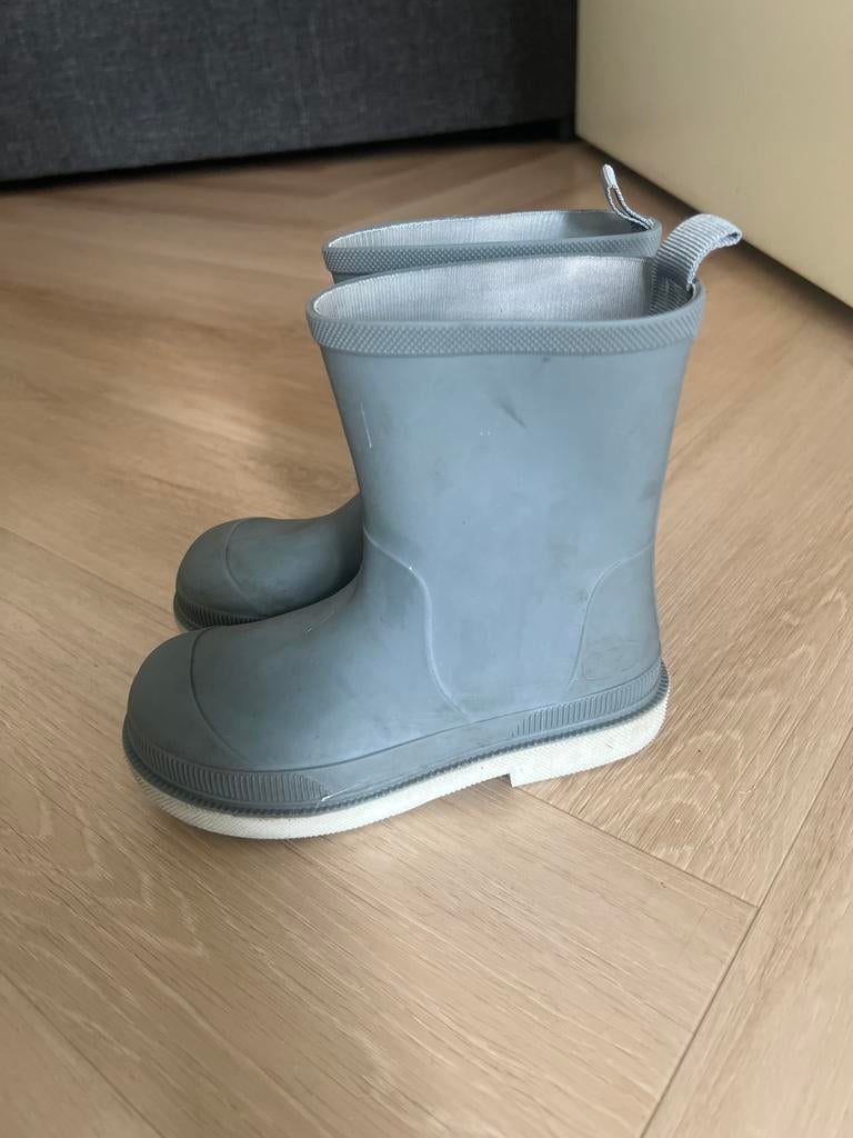 Grijze regenlaarzen voor kinderen maat 28/29, Kinderen en Baby's, Ophalen of Verzenden, Zo goed als nieuw, Jongen, Laarzen