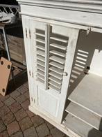 Riviera Maison Wit kastje met louvredeuren, Ophalen, Gebruikt