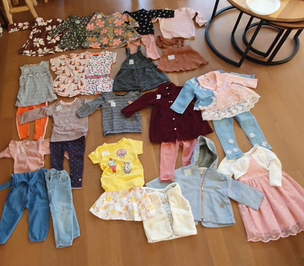 Meisjes kleding maat 80. Partij, Ophalen of Verzenden