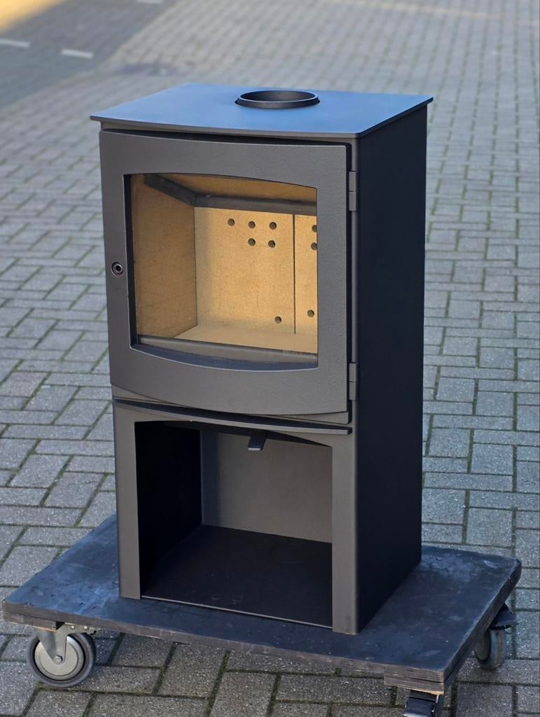 Houtkachel Dik Geurts Ivar 5 store, Huis en Inrichting, Houtkachel, Ophalen of Verzenden, Zo goed als nieuw, Vrijstaand