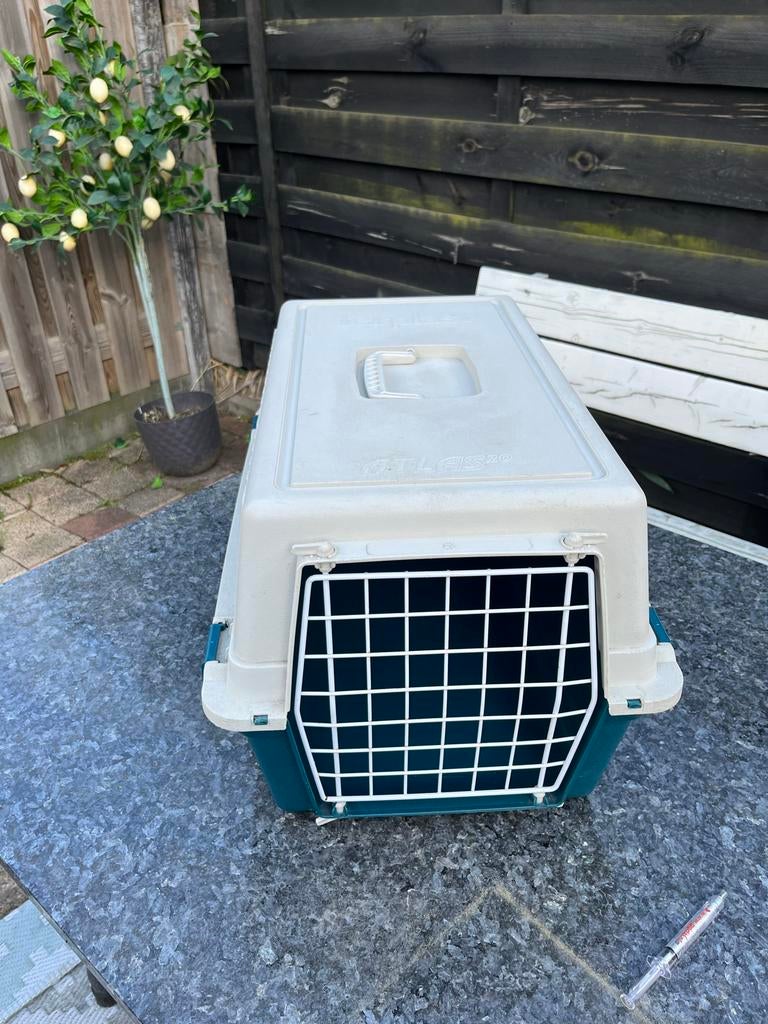 Reismand/reiskoffer voor huisdieren, Ophalen