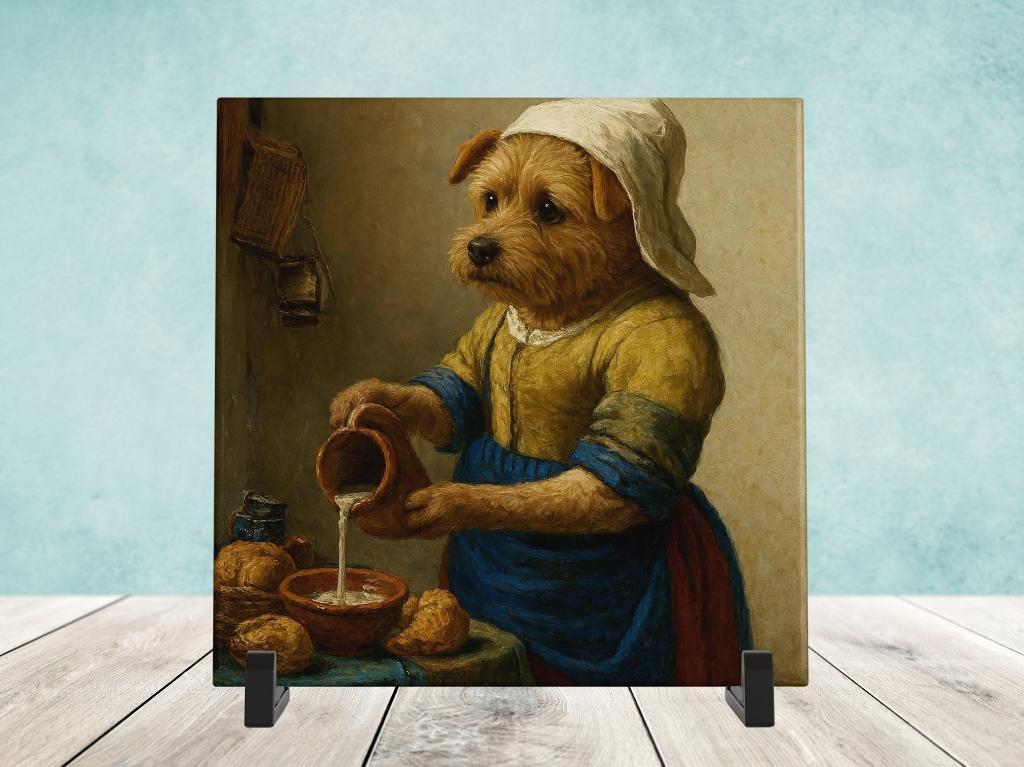 Het Melkmeisje - Norfolk Terrier, Verzenden, Nieuw