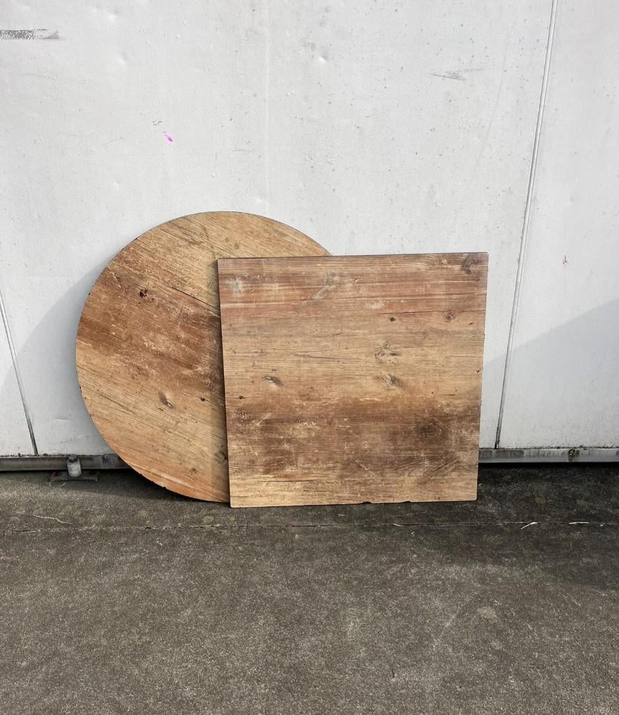 6 terras tafelbladen trespa carino volkern outdoor 60x60 cm, Ophalen, Gebruikt