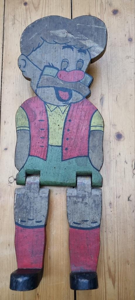 Houten speelgoed , Gepetto, Antiek en Kunst, Antiek | Speelgoed, Ophalen