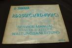 Yamaha RD250 RD400C 1976 motorcycle service manual RD 400, Motoren, Ophalen of Verzenden, Yamaha