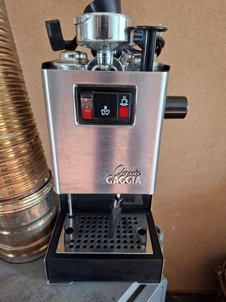 Gaggia Clasic espressomachine, Witgoed en Apparatuur, Koffiezetapparaten, Ophalen, Espresso apparaat, Zo goed als nieuw, 4 tot 10 kopjes
