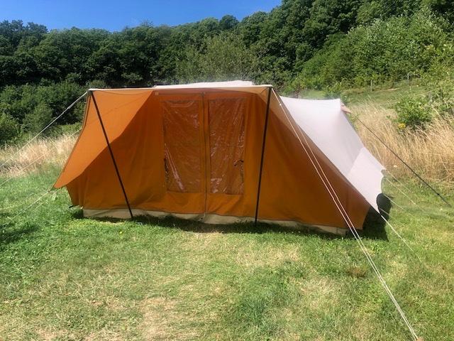 Vouwwagen Smitveld Beauvist, Caravans en Kamperen, Vouwwagens, Ophalen, Tot en met 6, Smitveld, Beige