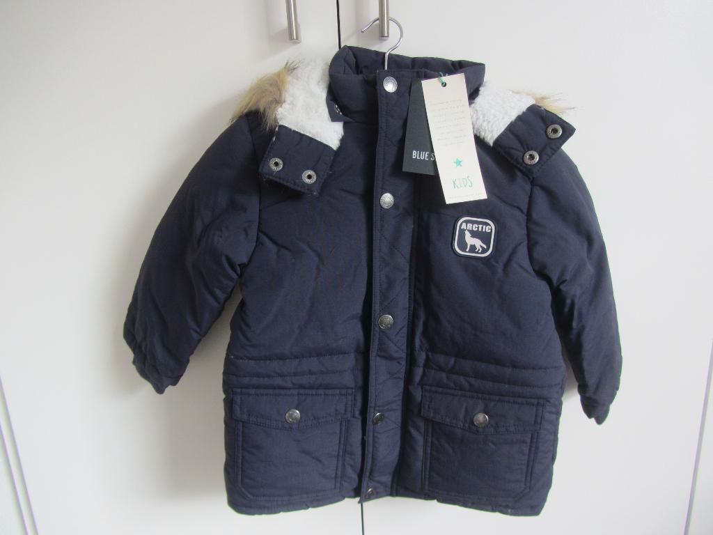 Nieuwe donkerblauwe winterjas Blue Seven maat 92, Kinderen en Baby's, Kinderkleding | Maat 92, Ophalen of Verzenden, Nieuw, Jongen