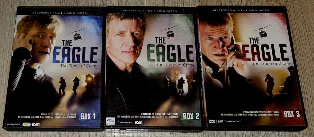 The Eagle - Box 1, 2 & 3 - 6 DVDs, Cd's en Dvd's, Dvd's | Tv en Series, Vanaf 16 jaar, Boxset, Ophalen of Verzenden, Zo goed als nieuw