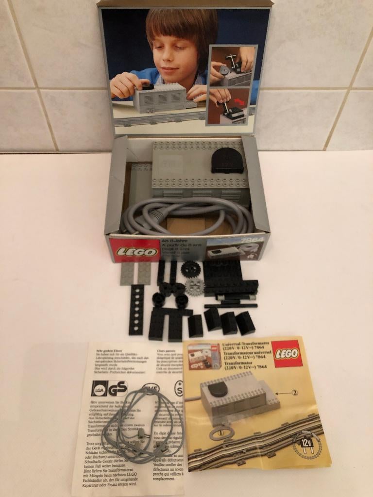Lego 7864 transformator 12v, Kinderen en Baby's, Speelgoed | Duplo en Lego, Compleet, Gebruikt, Overige thema's, Lego