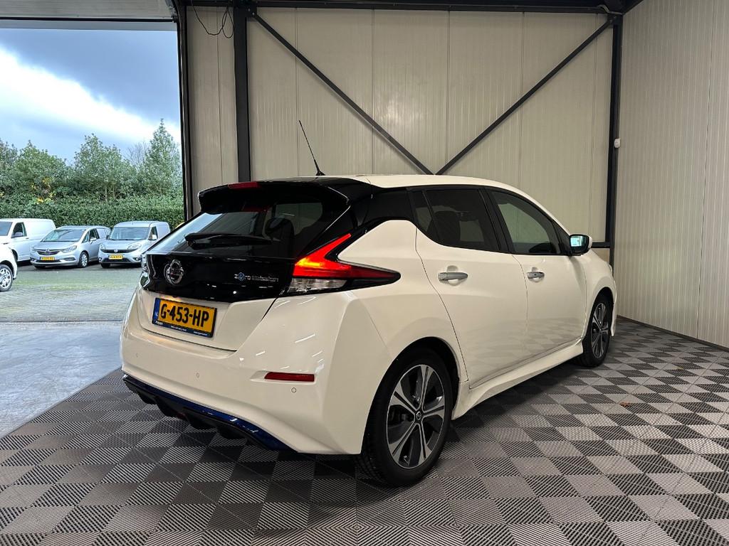 Nissan LEAF N-Connecta 40kWh | SOH 89% | Navi | Camera, Auto's, Nissan, Gebruikt, Wit, Origineel Nederlands, Adaptive Cruise Control