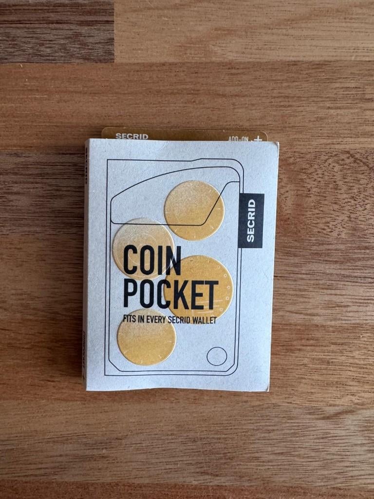 Secrid Coin Pocket (Nieuw), Ophalen, Nieuw, Zwart, Overige merken
