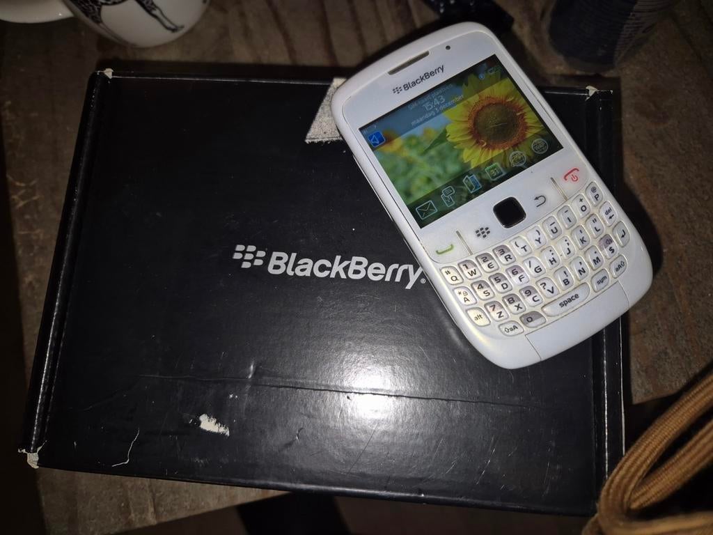 BlackBerry Curve 8520 Wit - Zo goed als nieuw, Telecommunicatie, Mobiele telefoons | Blackberry, Wit, Touchscreen, 3 tot 6 megapixel