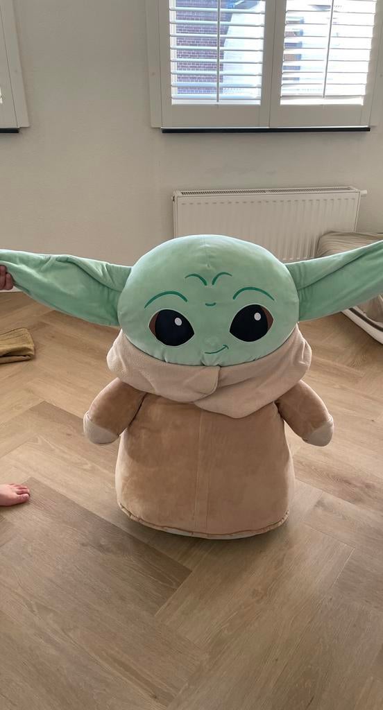 Baby yoda XXL star wars pluche knuffel 80-85cm, Kinderen en Baby's, Speelgoed | Knuffels en Pluche, Ophalen, Zo goed als nieuw