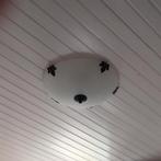 plafonnière afgewerkt met klimop-blaadjes, Ophalen, Zo goed als nieuw, Glas