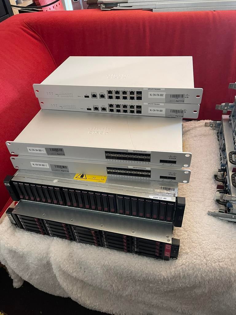 Diverse hardware o.a. Cisco, HP, Meraki, server adapter, Ophalen of Verzenden, Gebruikt, Cisco