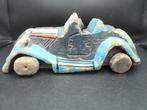 Handgemaakte houten auto  als decoratie, Overige merken, 1:50 of kleiner, Auto, Ophalen of Verzenden