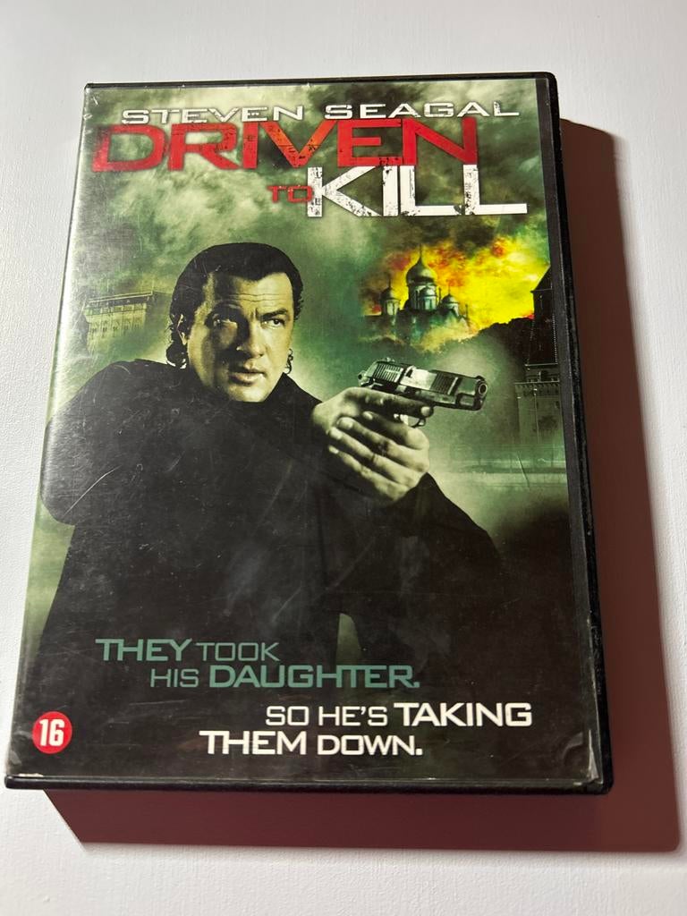 Steven Seagal - Driven to Kill DVD, Vanaf 16 jaar, Ophalen of Verzenden, Gebruikt, Actie