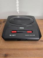 Sega Mega Drive II Compleet met Sonic CIB en 2 Controllers, Mega Drive, Met 2 controllers, Ophalen of Verzenden, Gebruikt
