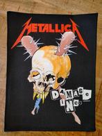 Metallica Damage Inc 1987 vintage metal backpatch embleem, Verzamelen, Ophalen of Verzenden, Zo goed als nieuw