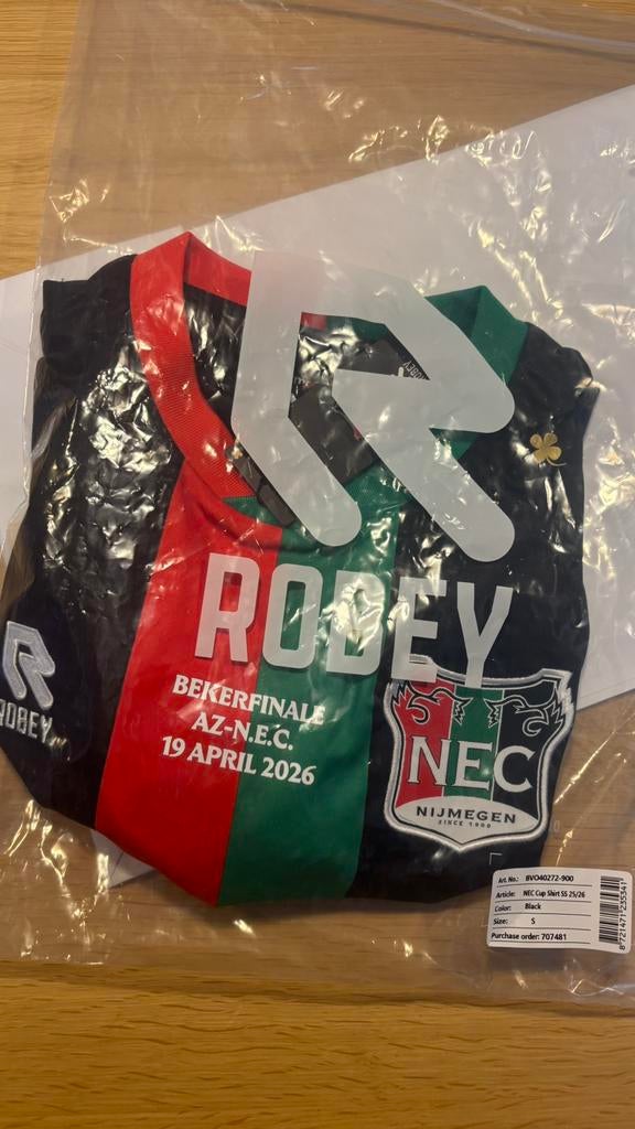 GEZOCHT Bekerfinale shirt NEC maat 164, Ophalen, Nieuw, Overige binnenlandse clubs, Shirt