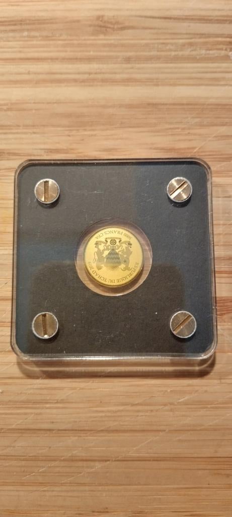 2020 Tsjaad Panda Gouden Munt 1600 Francs CFA, Ophalen of Verzenden