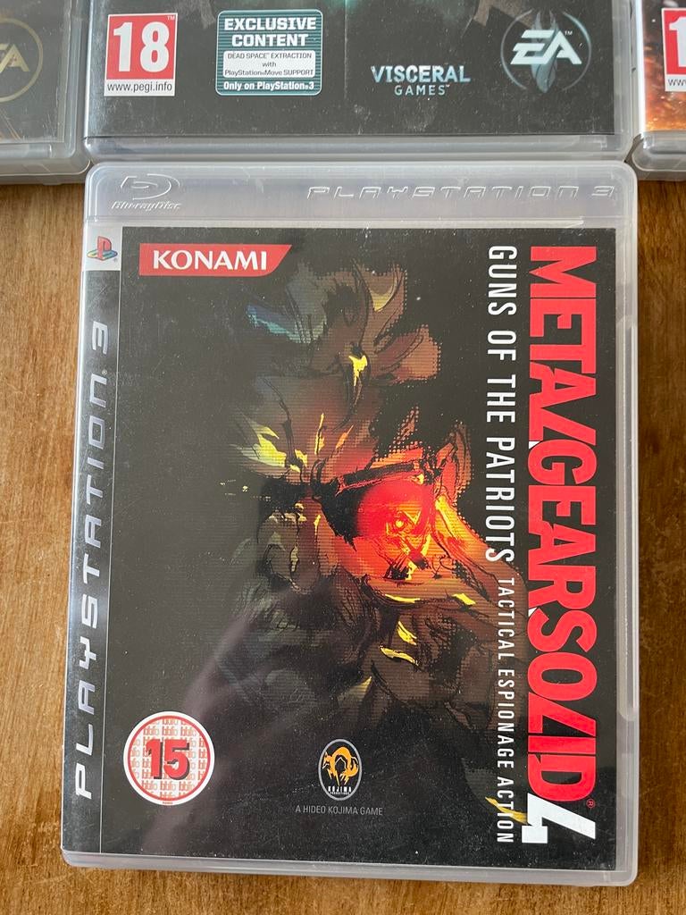 Metal Gear Solid 4 voor PS3, Spelcomputers en Games, Games | Sony PlayStation 3, Gebruikt, Vanaf 18 jaar, Shooter, 1 speler