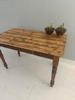Mooie oude houten tafel - Rustieke charme, Ophalen of Verzenden
