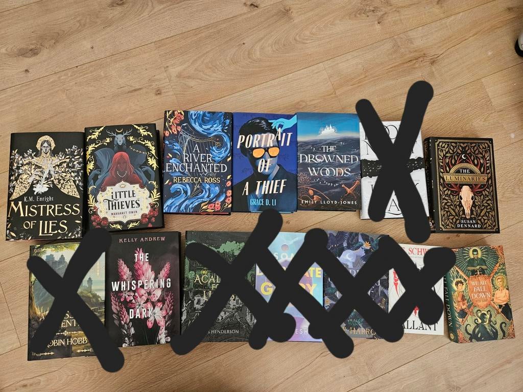 Illumicrate boeken (ophalen!), Ophalen, Zo goed als nieuw, Populaire fictie