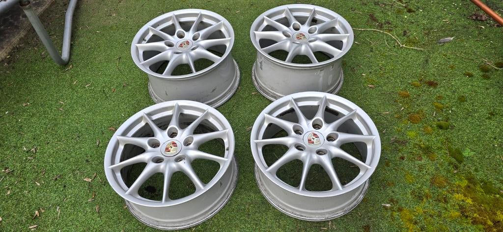 Porsche 996 Carrera BBS Orgineel opknapset 7J 9J ET50 ET55, Ophalen, Gebruikt