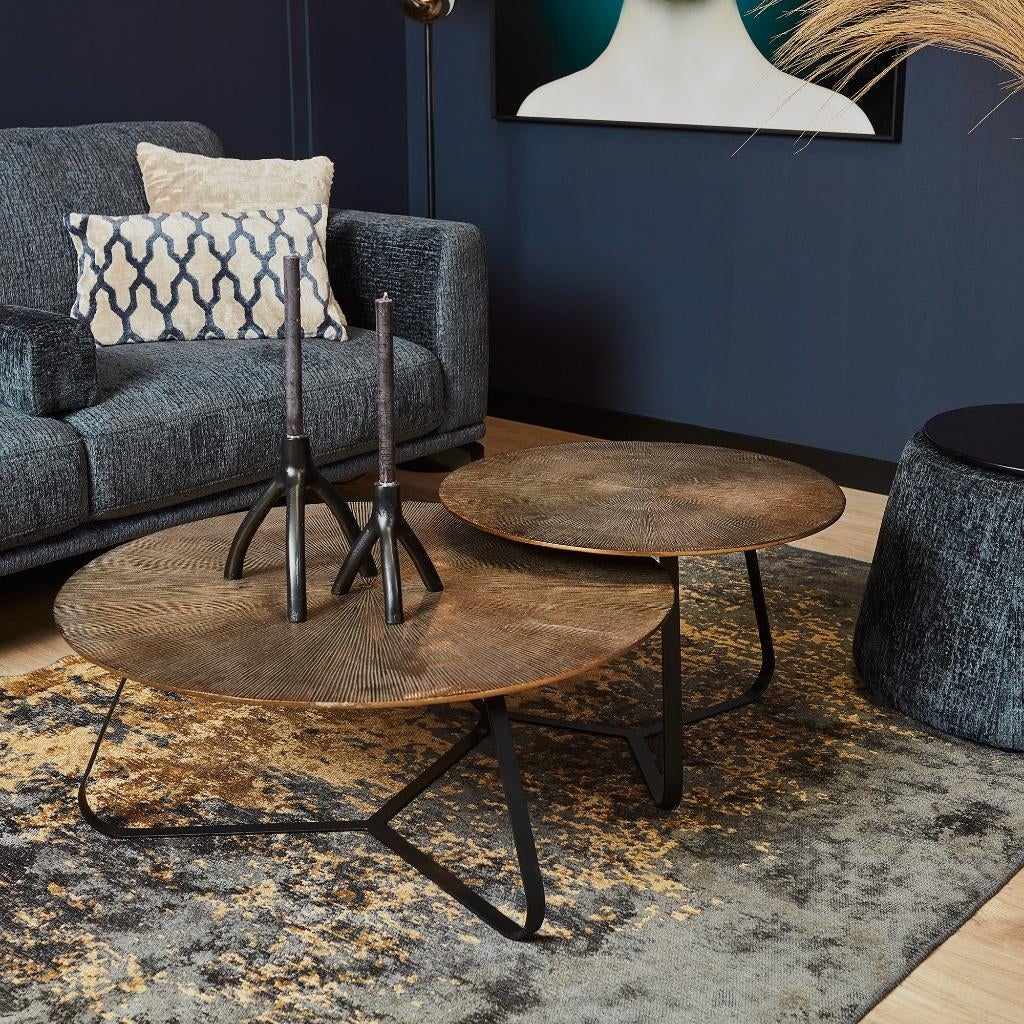 Starfurn bijzettafel Kate 60 cm. T.E.A.B., Huis en Inrichting, Tafels | Bijzettafels, Ophalen, Rond, 75 cm of meer, 60 cm of meer