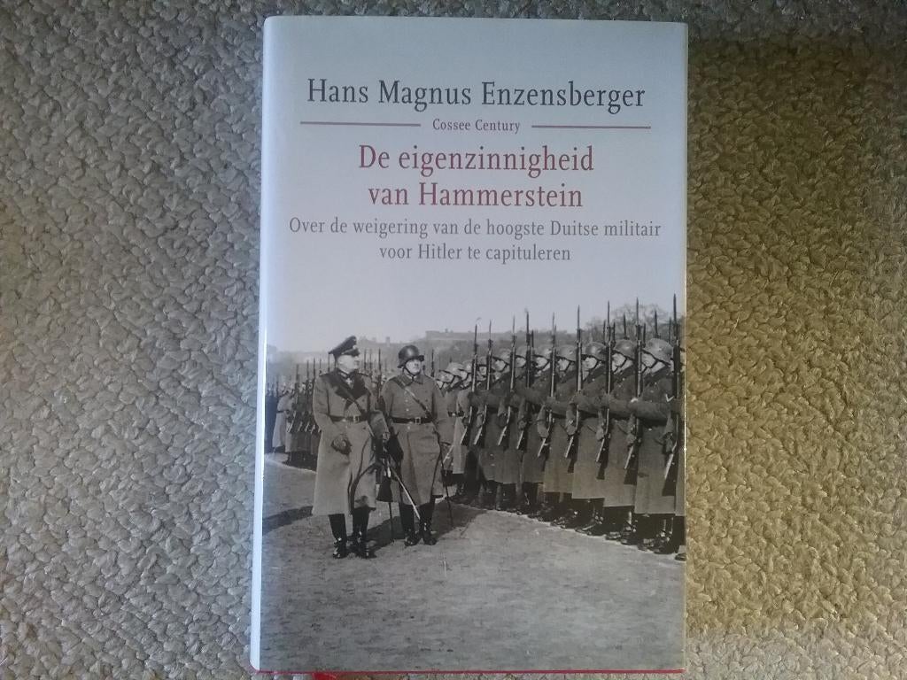 Hammerstein / HM Enzensberger (2008 Duitse general Hitler), Tweede Wereldoorlog, Ophalen of Verzenden, Zo goed als nieuw, Overige onderwerpen