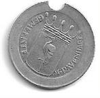 Gaspenning s.Gravenhage, Postzegels en Munten, Penningen en Medailles, Ophalen of Verzenden, Overige materialen