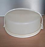 Tupperware taartdoos met handvat, Ophalen, Gebruikt, Crème, Overige typen