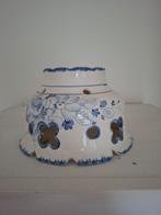 Delfts blauwe lampenkap, porselein, Gebruikt, Blauw, Ophalen of Verzenden, Delfts blauw, Klassiek